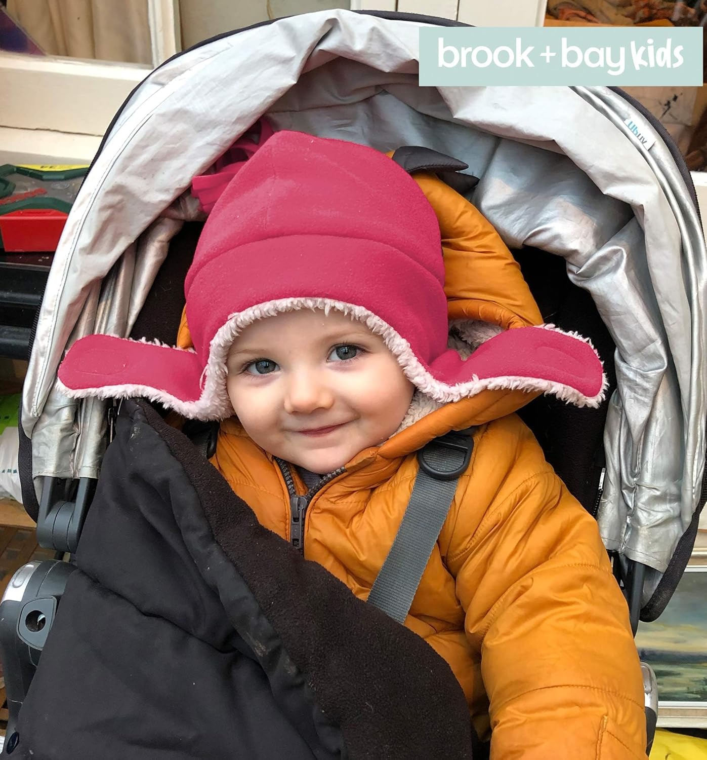 Toddler Hat & Glove Set - Baby Fleece Winter Hat and Mittens for Infant Kids - Image 6