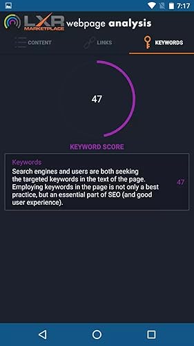 SEO Webpage Analysis