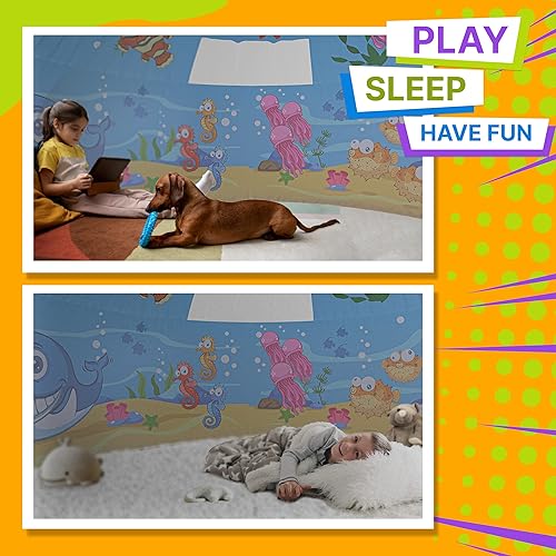 Miniatura 6 de Skywin Tienda de campaña de aire – Fuerte inflable de construcción rápida, tienda de campaña de aire para jugar, descansar y dormir, 77 x 50