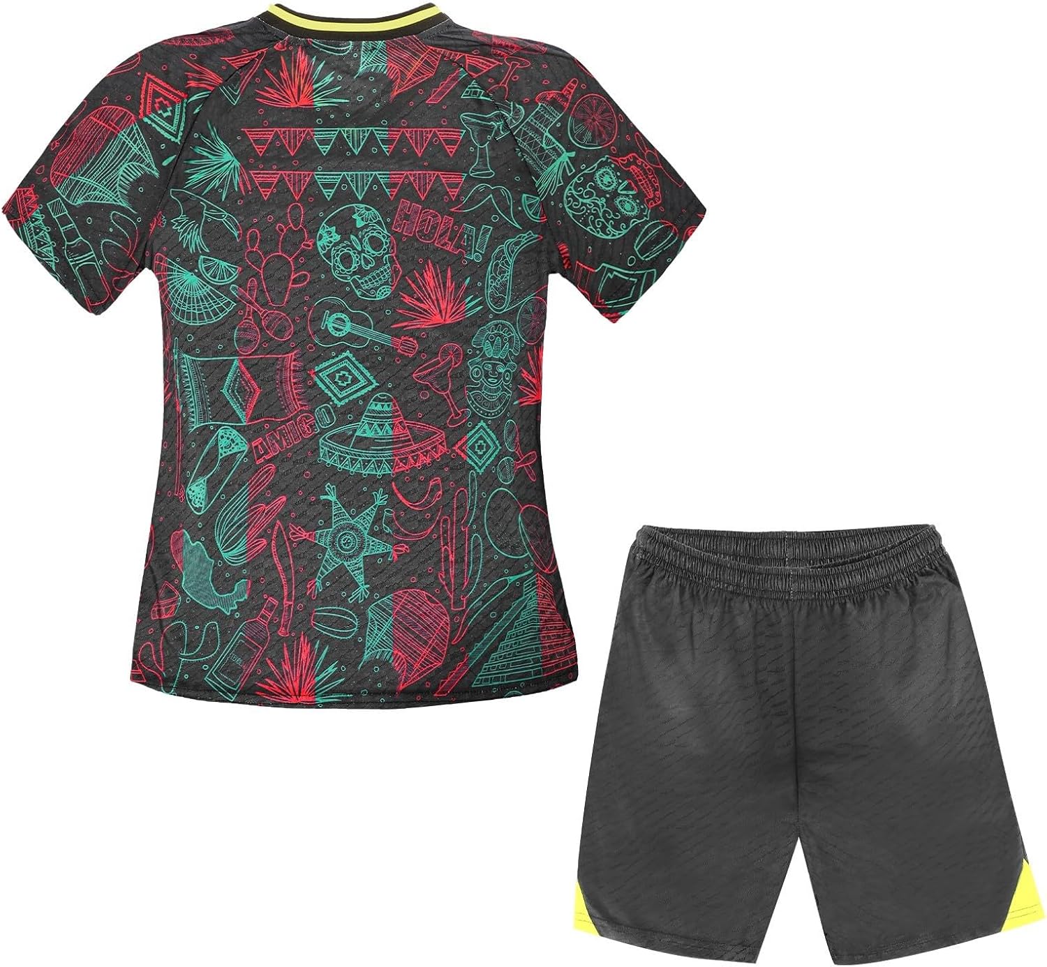 Boys Soccer Jersey Kids National Team Football Training Shirt Set Gifts Youth and Girls Soccer Uniforms and Shorts - Image 3