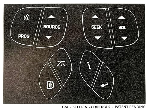 Miniatura 2 de Kit de reparación de botones de dirección para la mayoría de los motores generales de camiones y SUV 2000  2006 incluye Tahoe Silverado Sierra