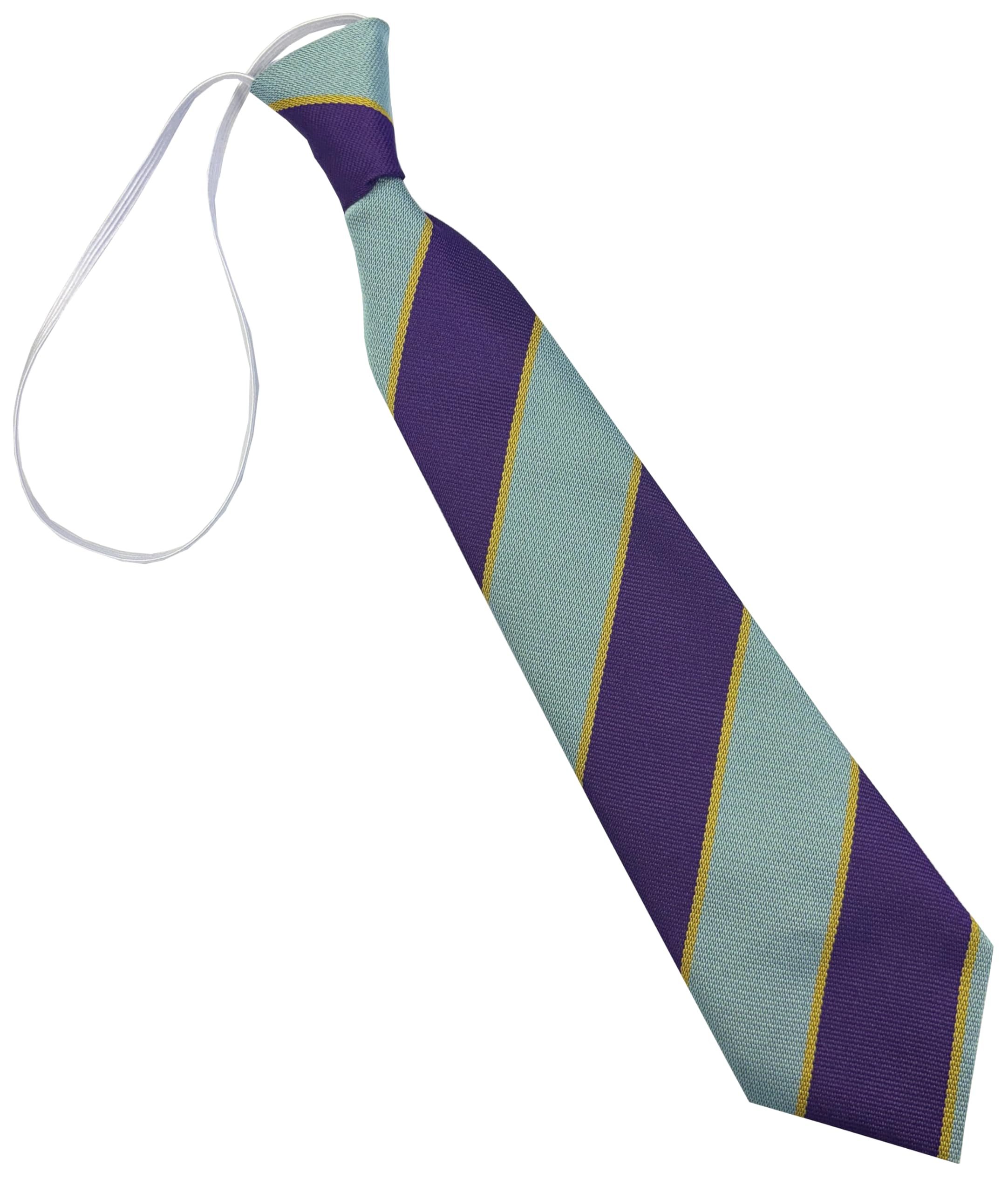 Kids Pony Club Equestrian Striped Elasticated Neck Tie