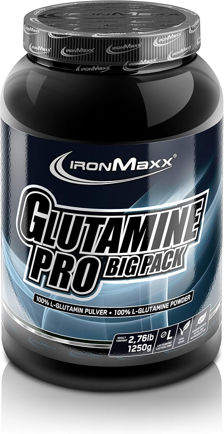 Ironmaxx 1250g Glutamin Pro Big Pack Powder Amazon.co.uk Health