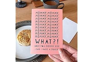 Lalene Mother’s Day Card, Mommy Snack Card, Funny Greeting Card For Mom,...