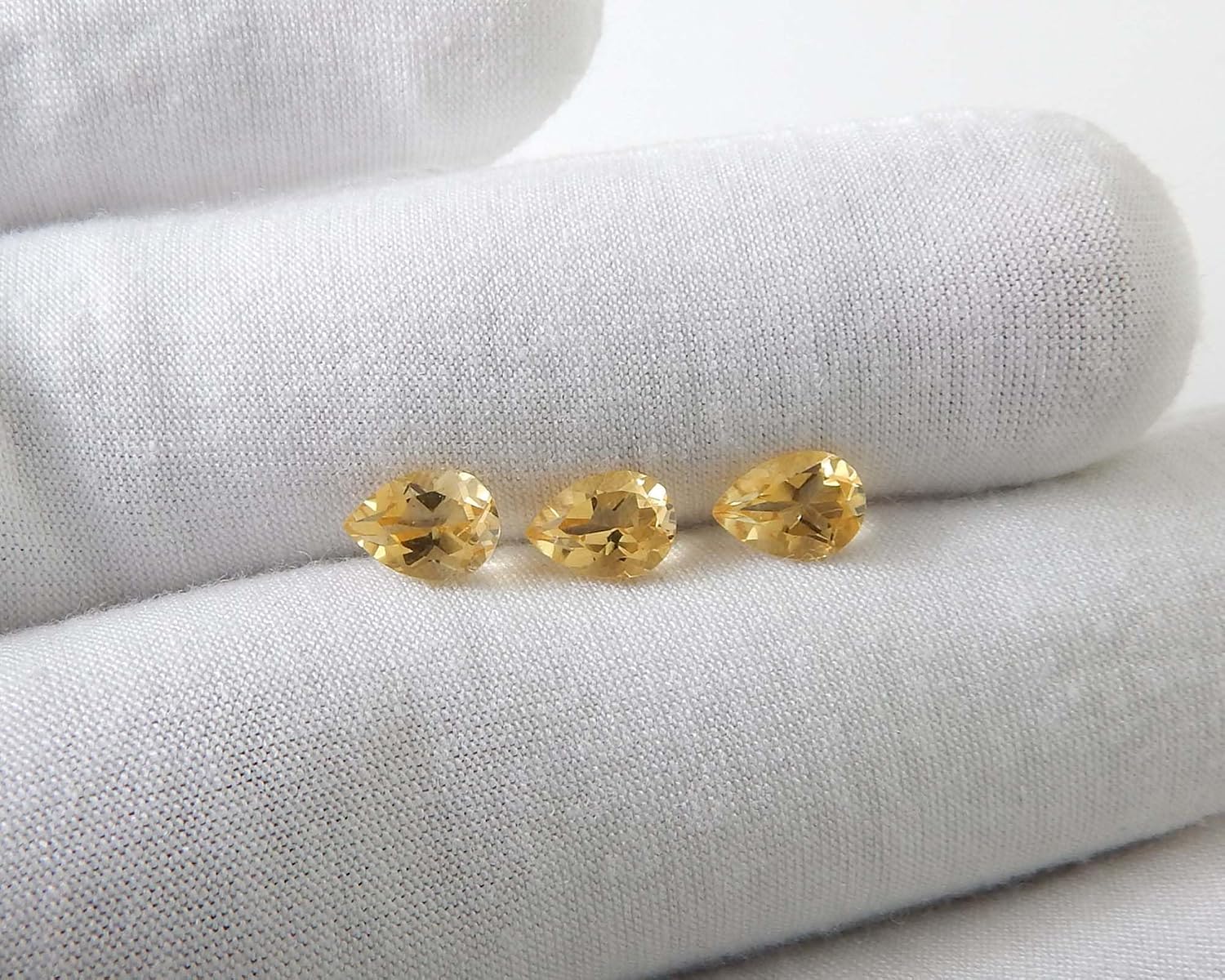 Natural Amethyst Blue Topaz Citrine Garnet Peridot pear faceted brilliant cut AAA quality loose calibrated gemstones for jewelry making