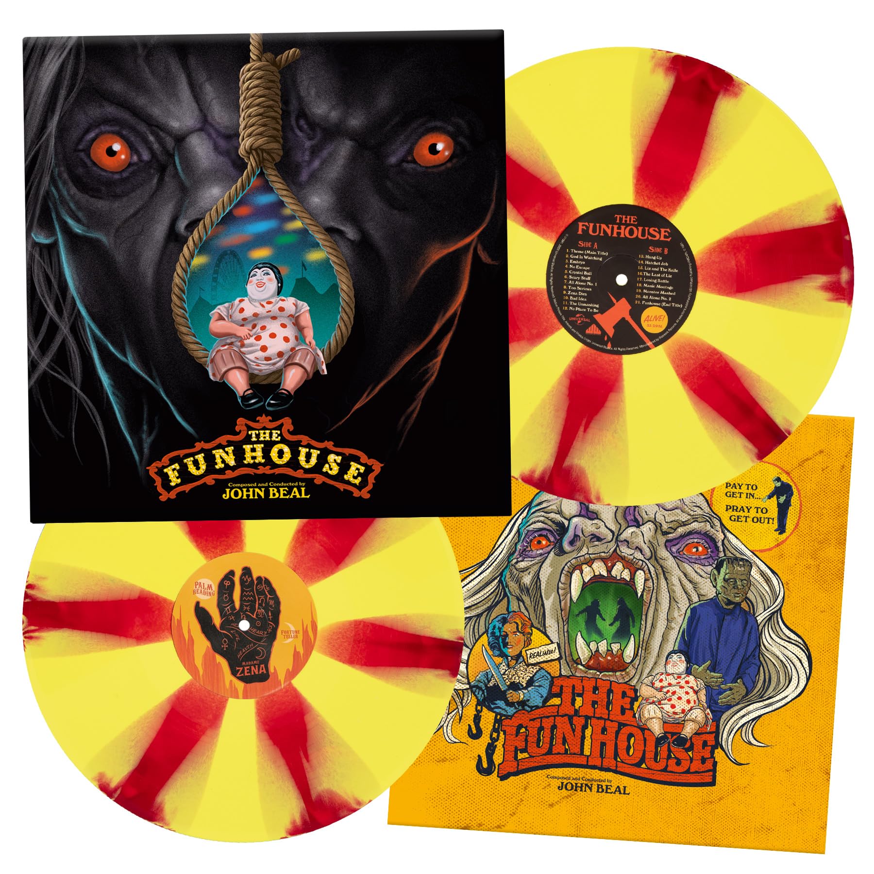 The Funhouse Soundtrack Vinyl LP - John Beal Waxwork Records *New*