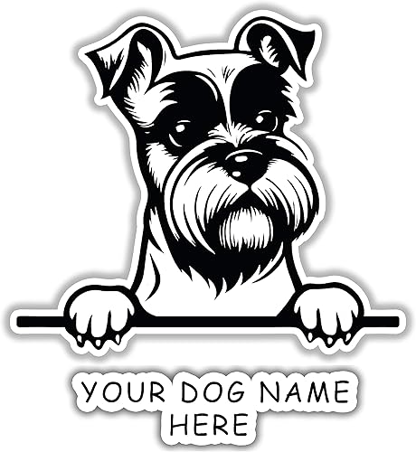 Miniatura 69 de Personaliza la calcomanía de mascota con el nombre de tu perro Calcomanías de mascotas dibujadas personalizadas para tu automóvil, camión, SUV