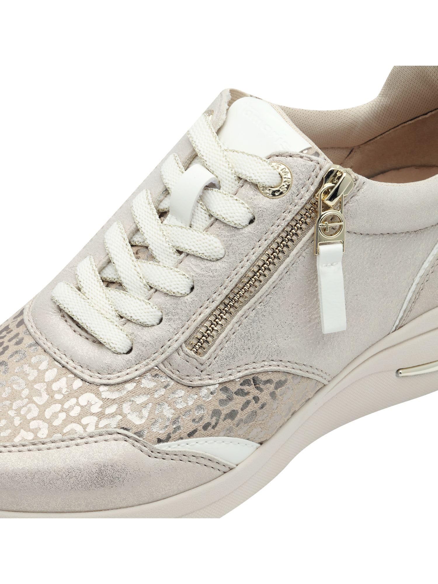 Tamaris Comfort Baskets Femme Plates avec Fermeture éclair Sportives