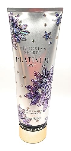 Victoria's Secret Platinum Ice Loción corporal perfumada fragancia 8 onzas líquidas