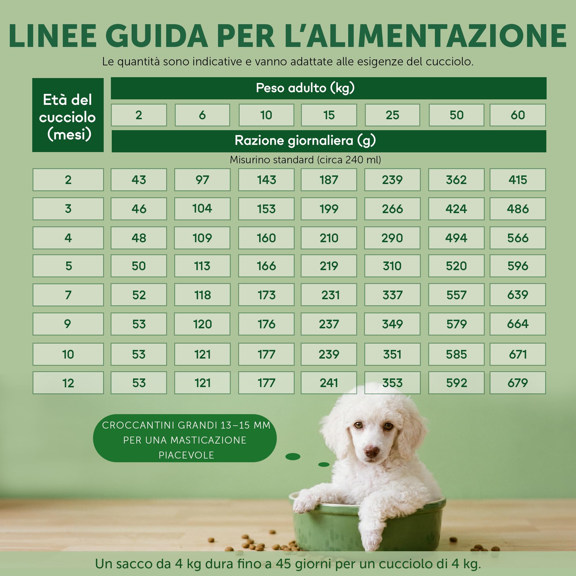 Nature's Protection Superior Care - Cibo secco per cuccioli (4 kg, pesce bianco e riso)