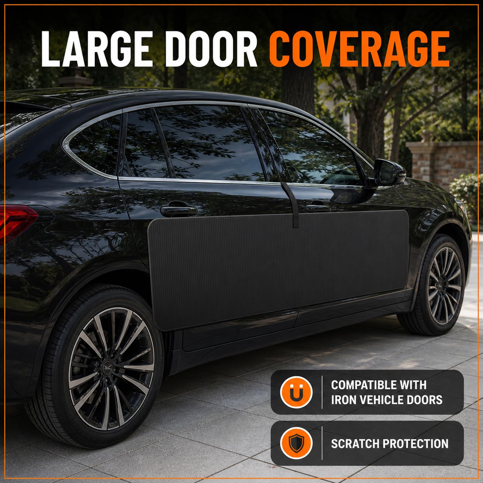 Protector Puertas Coche Magnetico, Protectores Abolladura Anti Choques