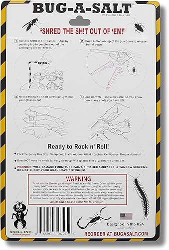 B0B11ZVDV9_image_1 BUG-A-SALT Shred-ER - Cartuchos de sal
