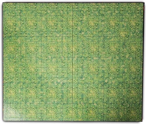Miniatura 9 de Hexers Tapete de tablero de juego de roles, terrenos de cuadrícula cuadrada, 8 terrenos diferentes, compatible con Dungeons and Dragons DND