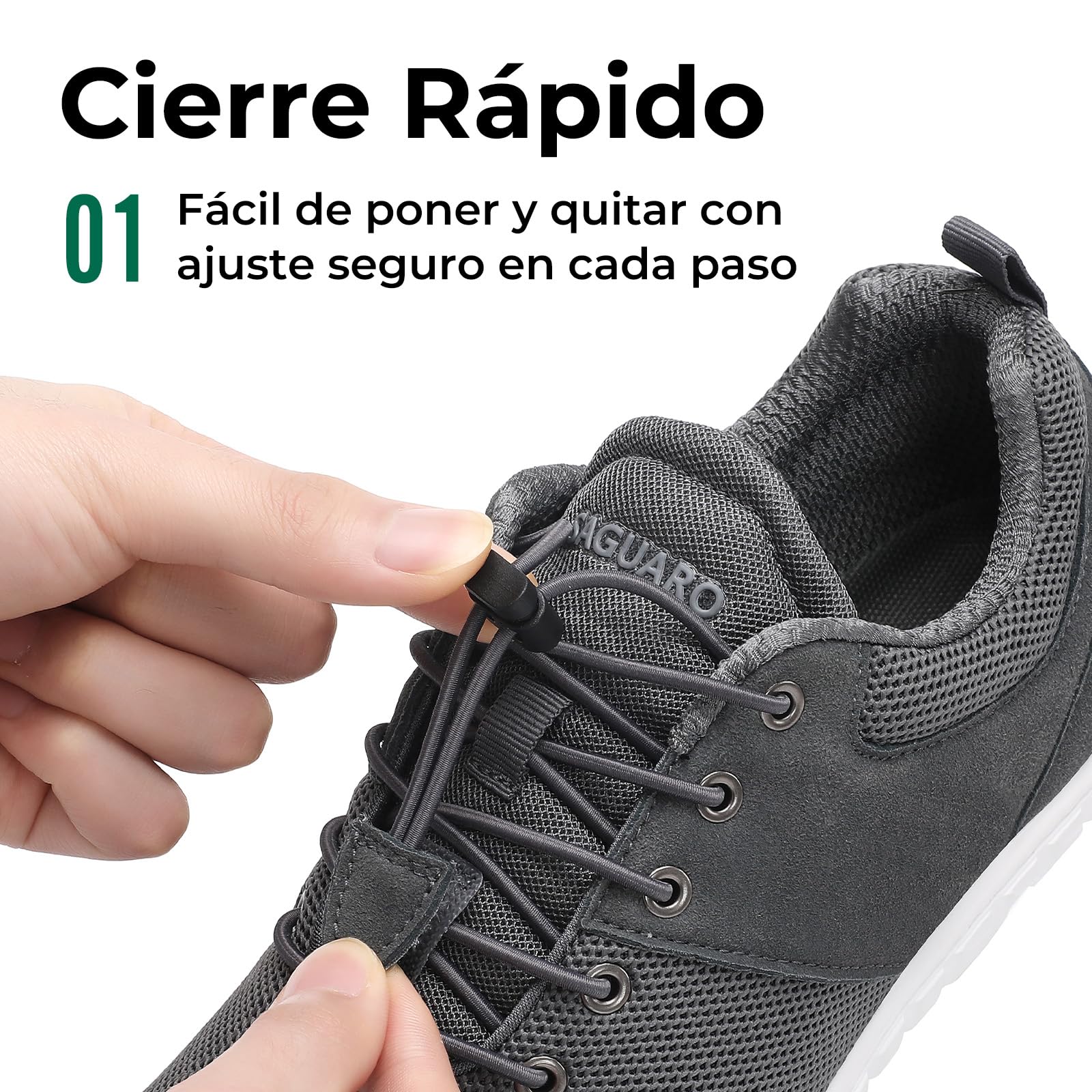 Saguaro Unisex Zapatillas Barefoot Minimalista con Puntera Ancha para Caminar Natural Gimnasio, Gr.36-48
