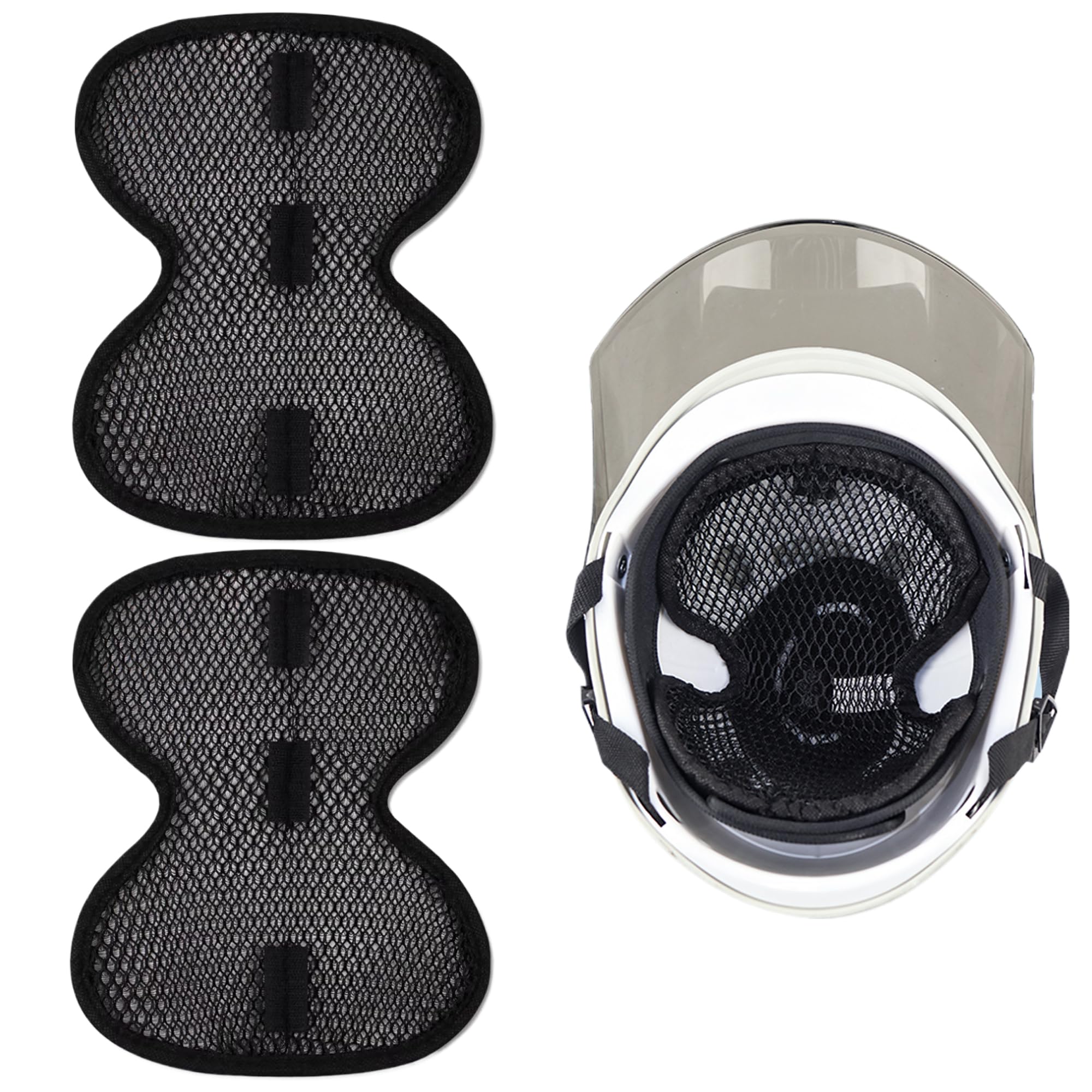 Amazon.co.jp: DELUXEFOX ヘルメット用ベンチレーションライナー 2枚 
