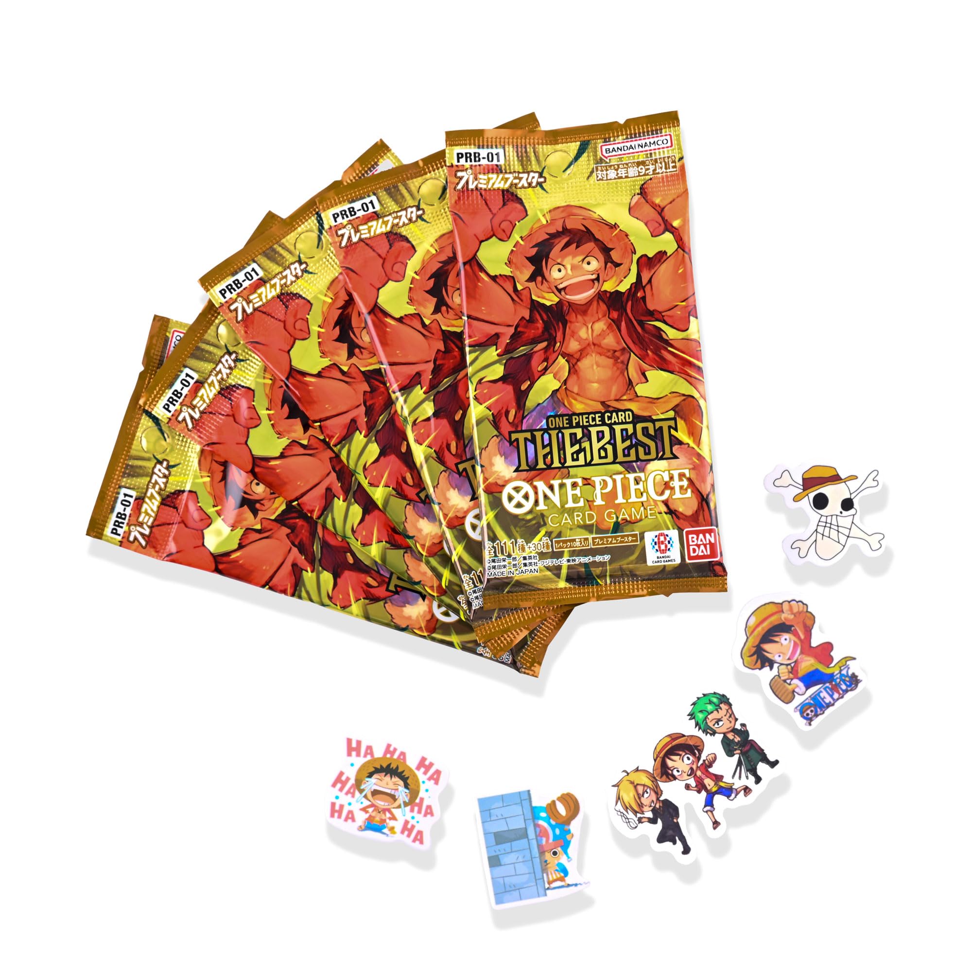 One-Piece! Card Game Premium Booster The Best Set PRB-01