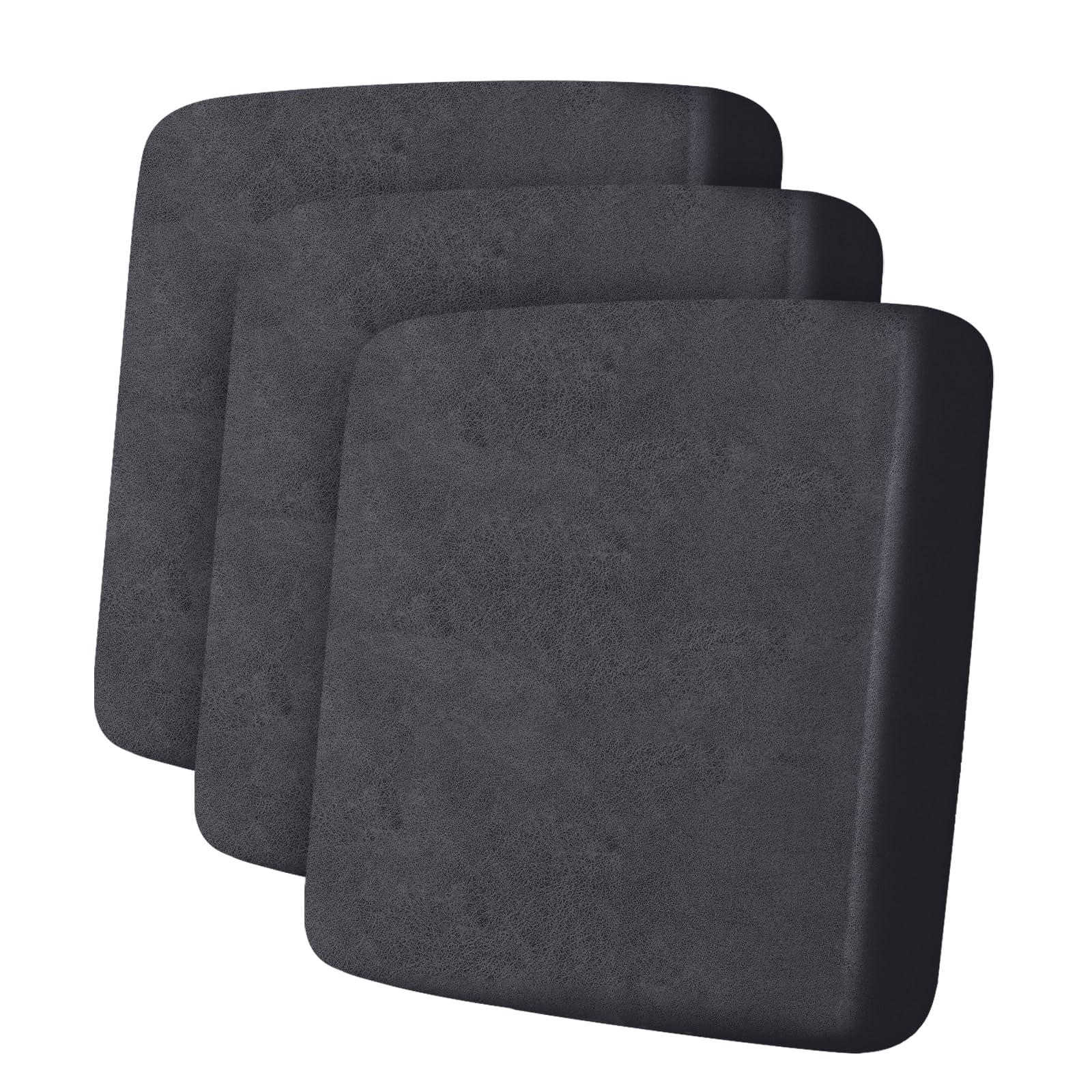 ANARACHON Leather Look Couch Cushion Covers Sofa Seat Slipcovers Sets Couches Furniture Protector for Sectional Armchair Loveseat Pets Kids Stretch
