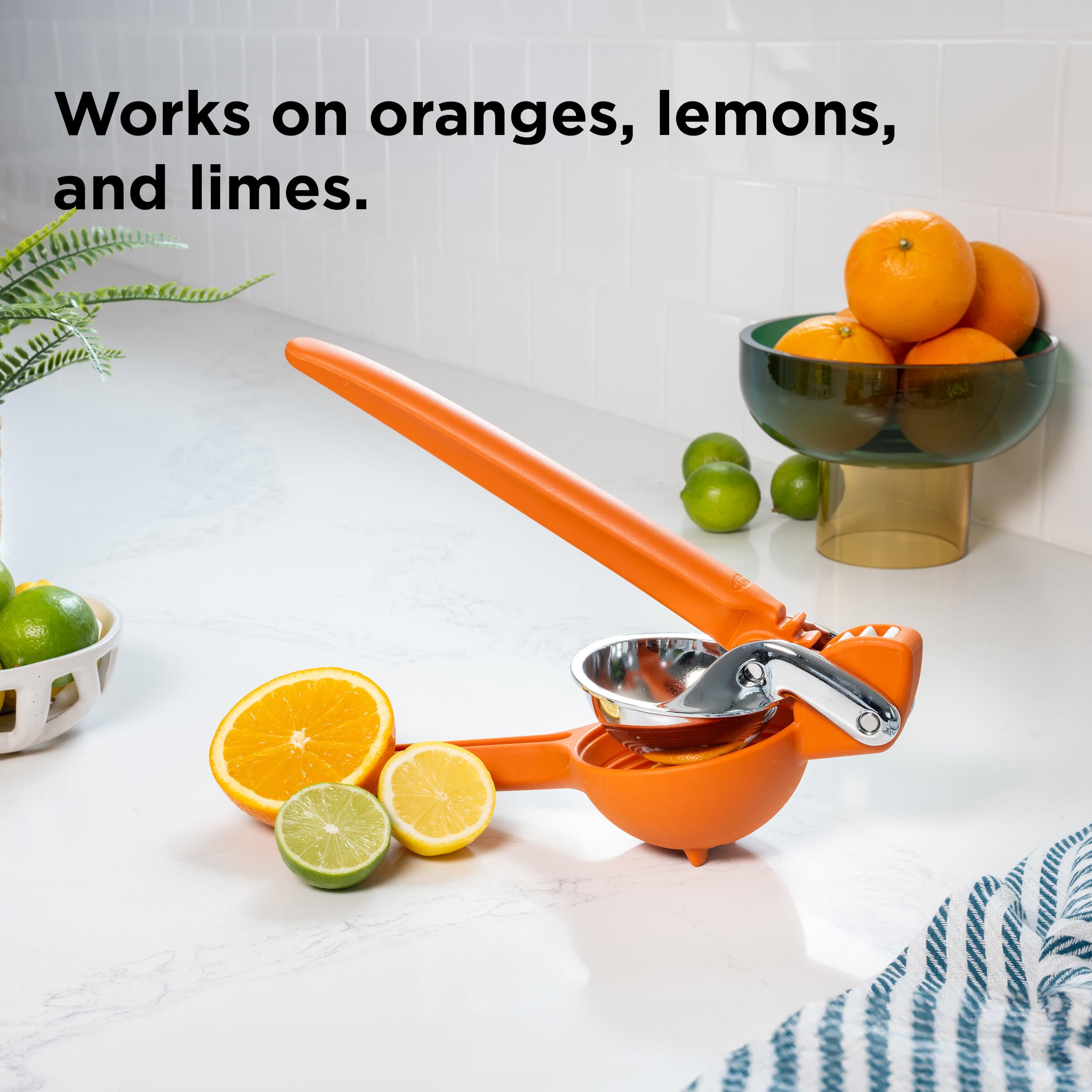 Amazon.com: Chef'n Citrus Orange Squeezer and Juicer, 15-inches