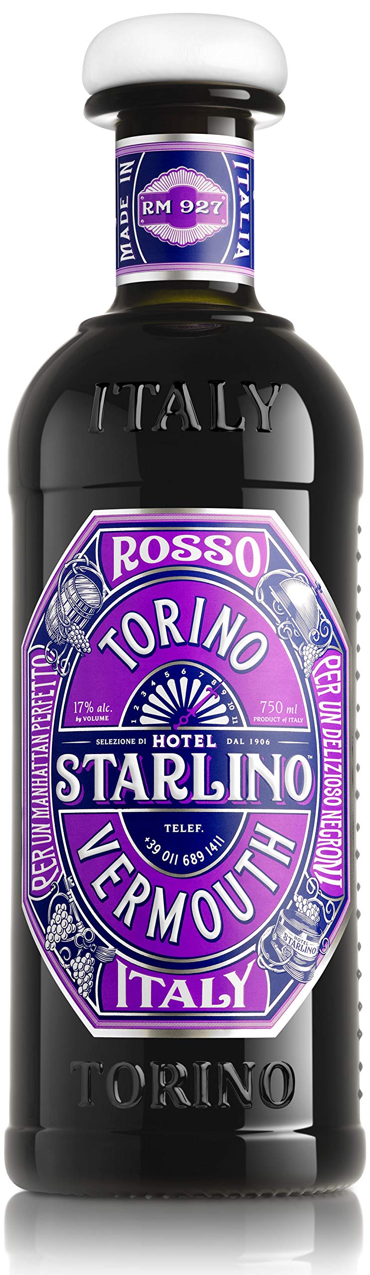 Starlino Rosso Italian Vermouth, 75 Cl, The Bottle Club
