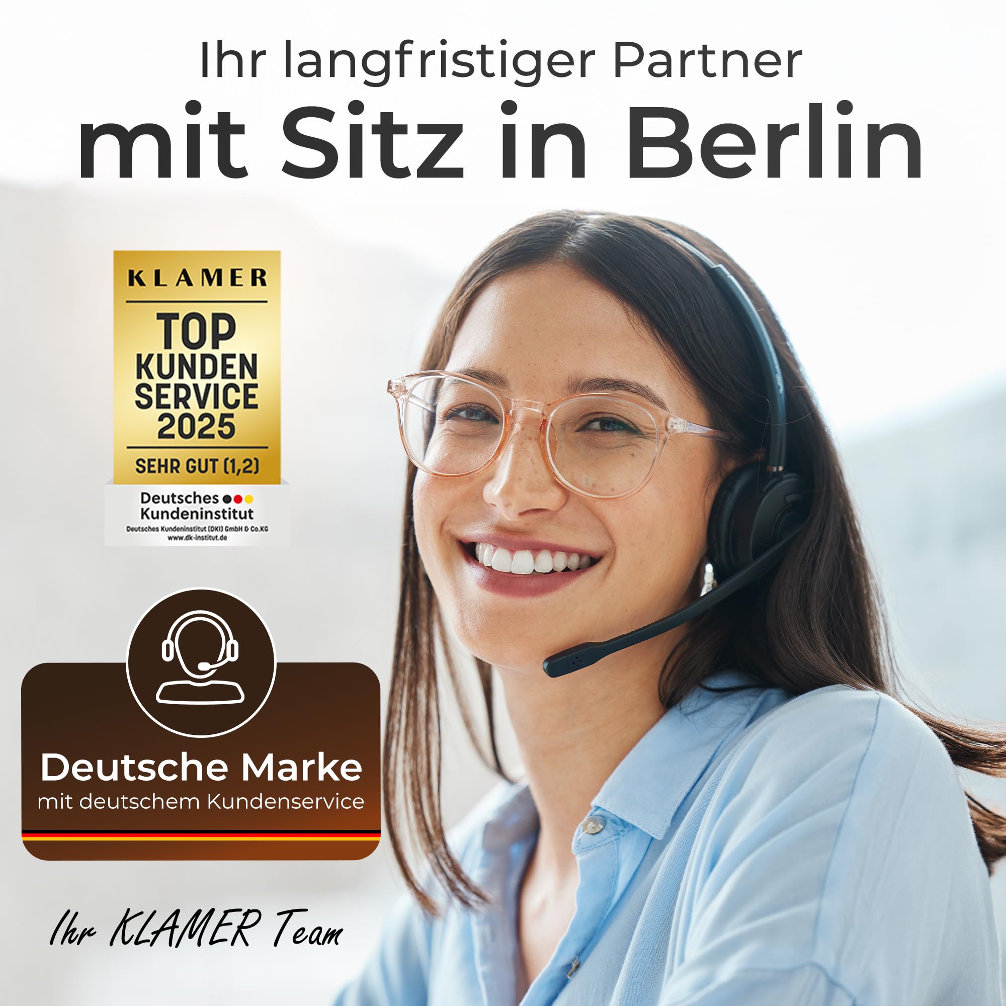 KLAMER Elektrokamin 1800W, Heizlüfter mit Thermostat 18–30°C, 9 Flammenfarben, Timer 1–8h, WiFi App & Fernbedienung, Elektroheizung bis 37m²