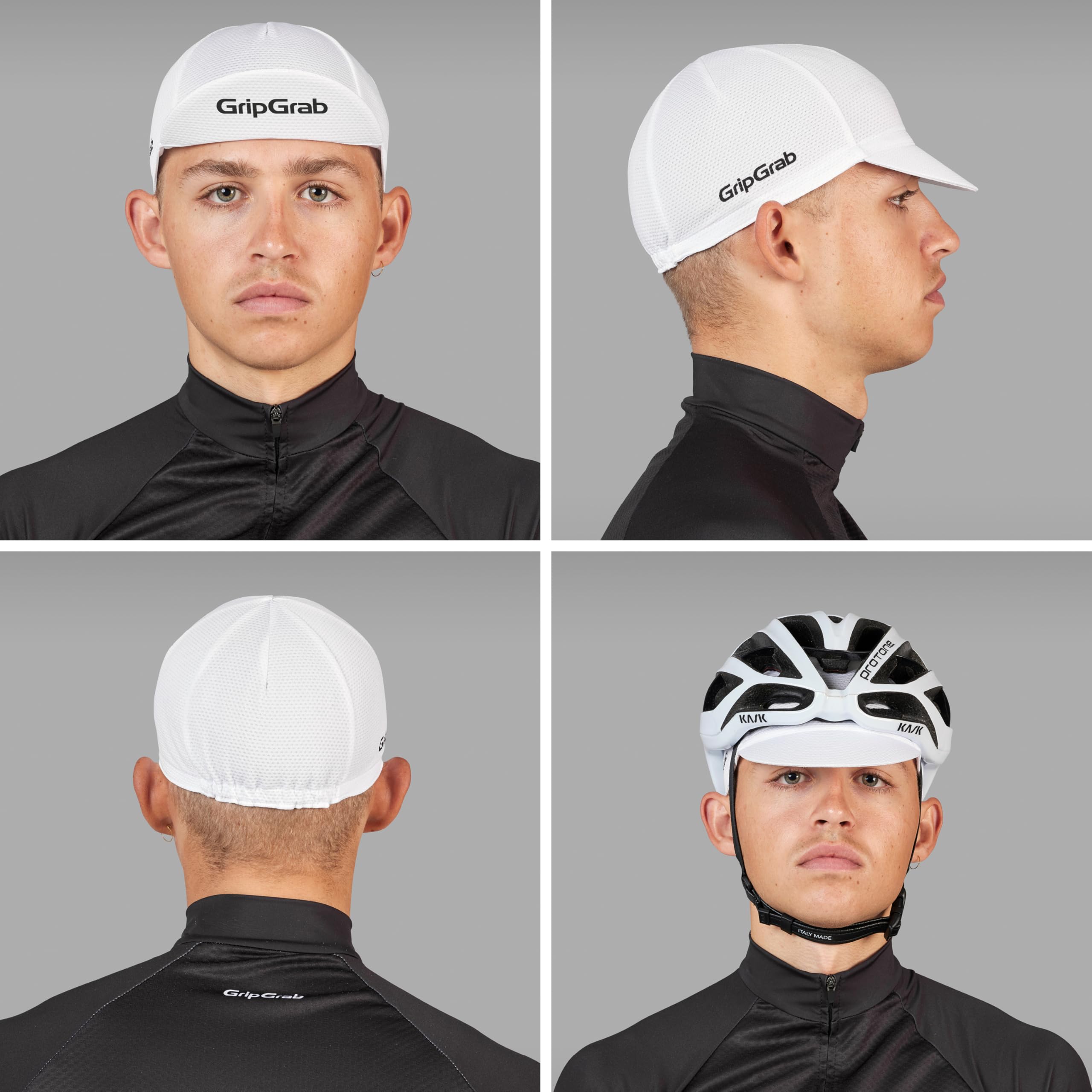 GripGrab Gorra Ciclismo Lightweight con Visera Sotocasco Ciclismo Verano Bicicleta Carretera Protección UV Transpirable