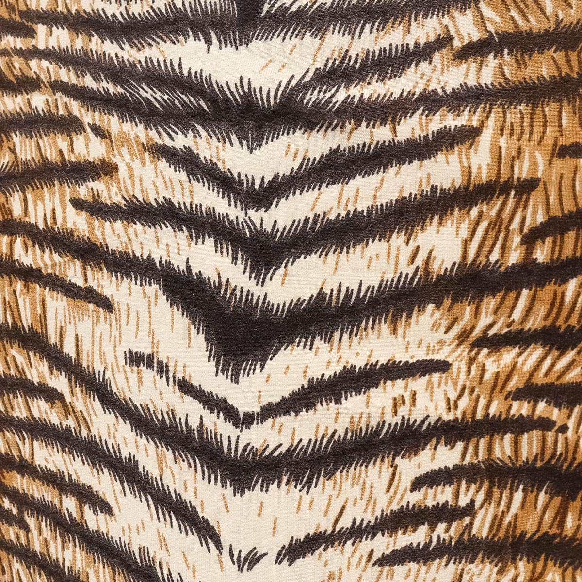 Alnicov 1 Vestito Corto con Stampa Tigre e Cerniera Nascosta, Adatto per anniversari e Luna di Miele. Abito Sexy e Adatto per Tutti i Giorni.