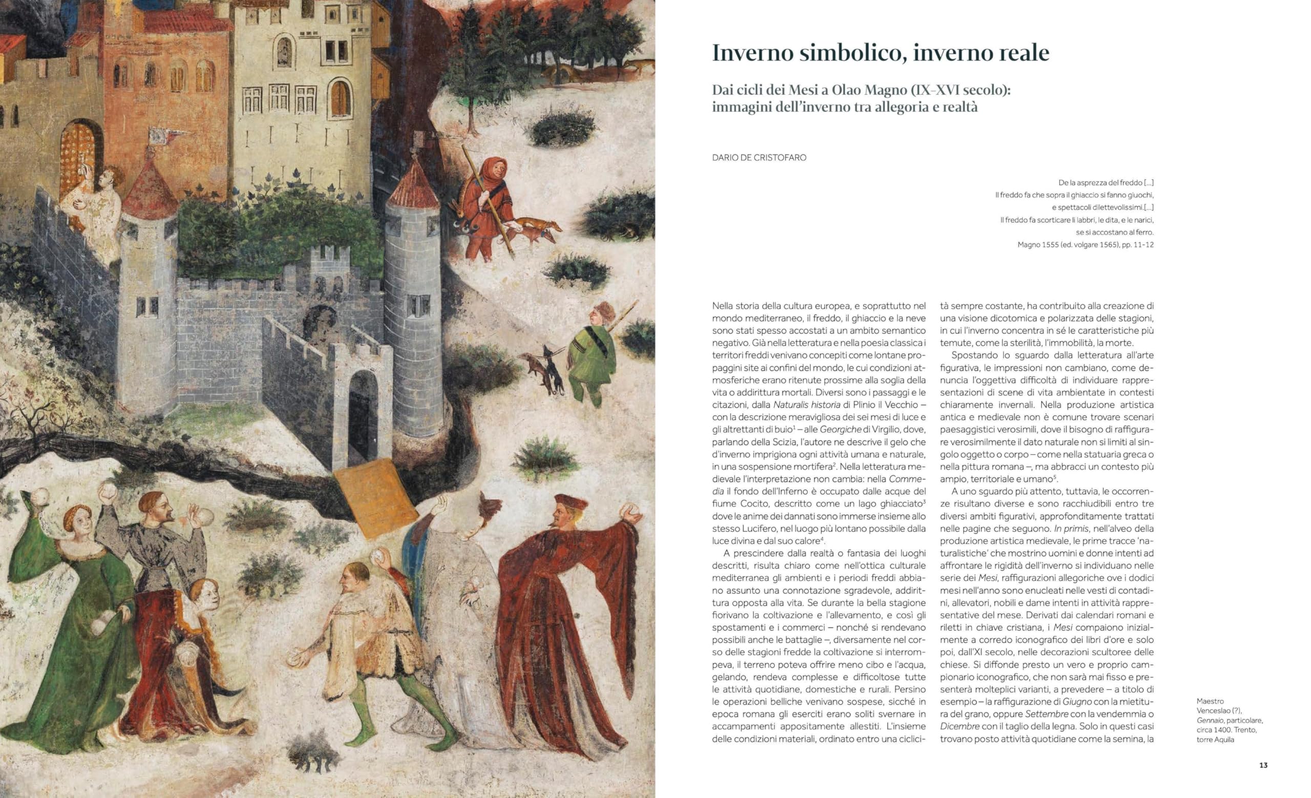 L'inverno nell'arte. Paesaggi, allegorie e vita quotidiana