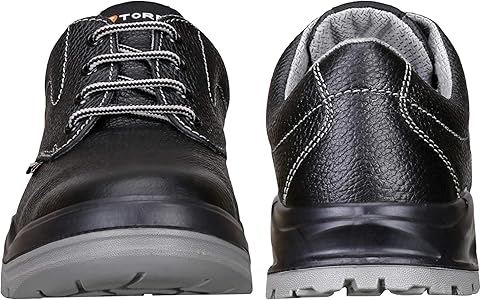 ＊Ｂen's＊ Buy Torp BEN-13 Derby Leather Steel Toe Black Work Safety Shoes