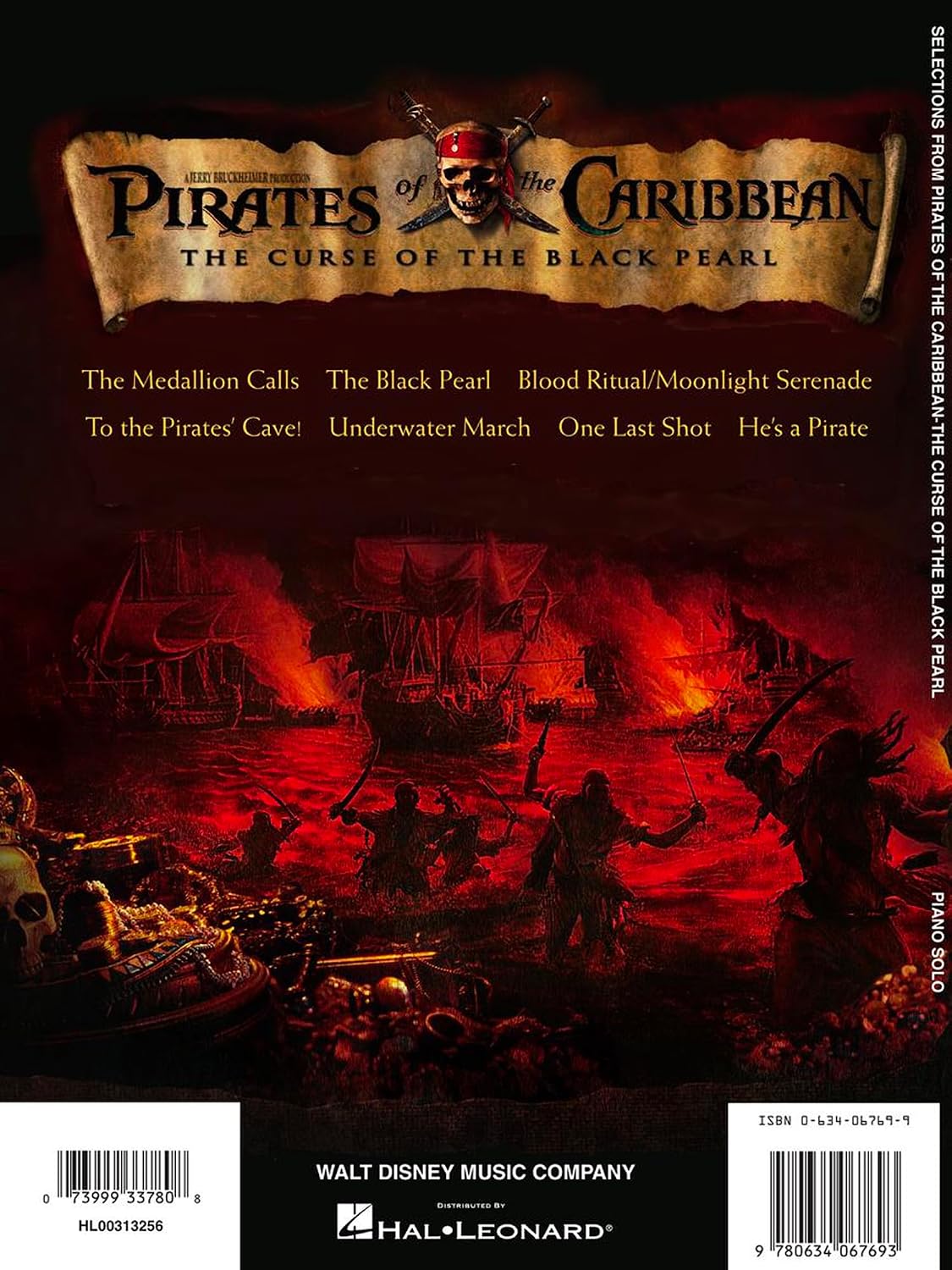 Pirates of the Caribbean - The Curse of the Black Pearl: Piano Solo Sheet Music | 8 Selections from Klaus Badelt's Score | Piano Arrangements for Intermediate Players | Movie Soundtrack Songbook image 2