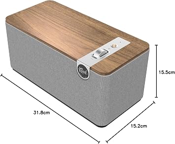 Klipsch The One+ Ceviz Taşınabilir Bluetooth Hoparlör