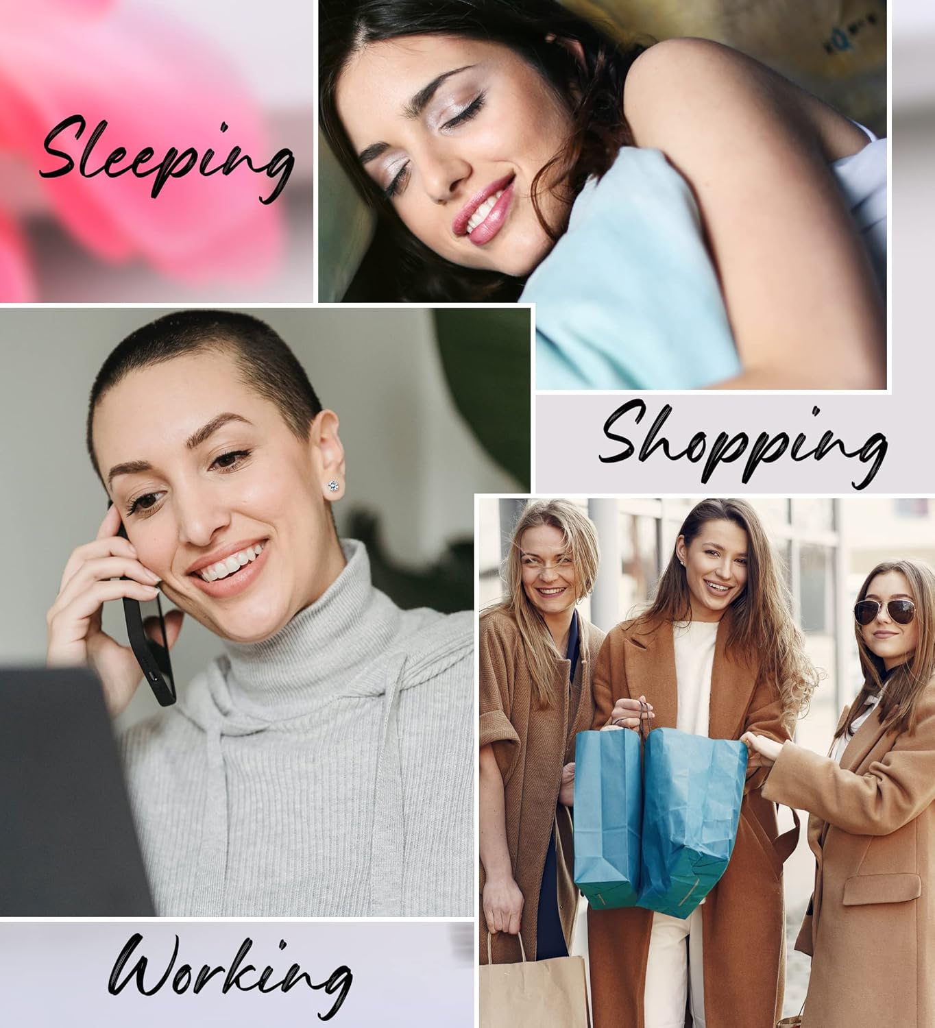 MJust Titanium Earrings for Women Men 20G Flat Back Earrings 2-5MM Cubic Zirconia Hypoallergenic Earrings for Sensitive Ears - Image 6