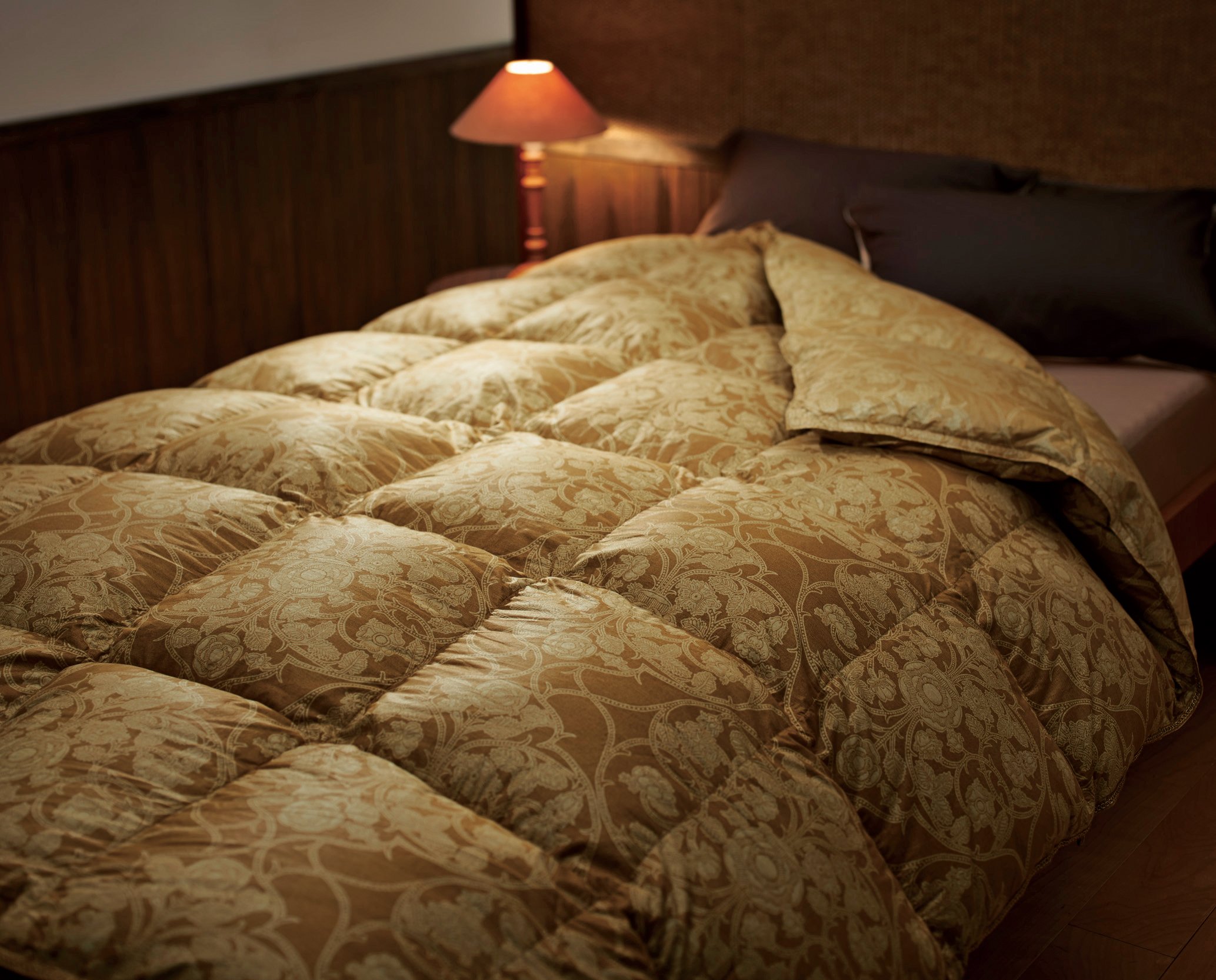 アイダーダウン 羽毛布団 西川リビング