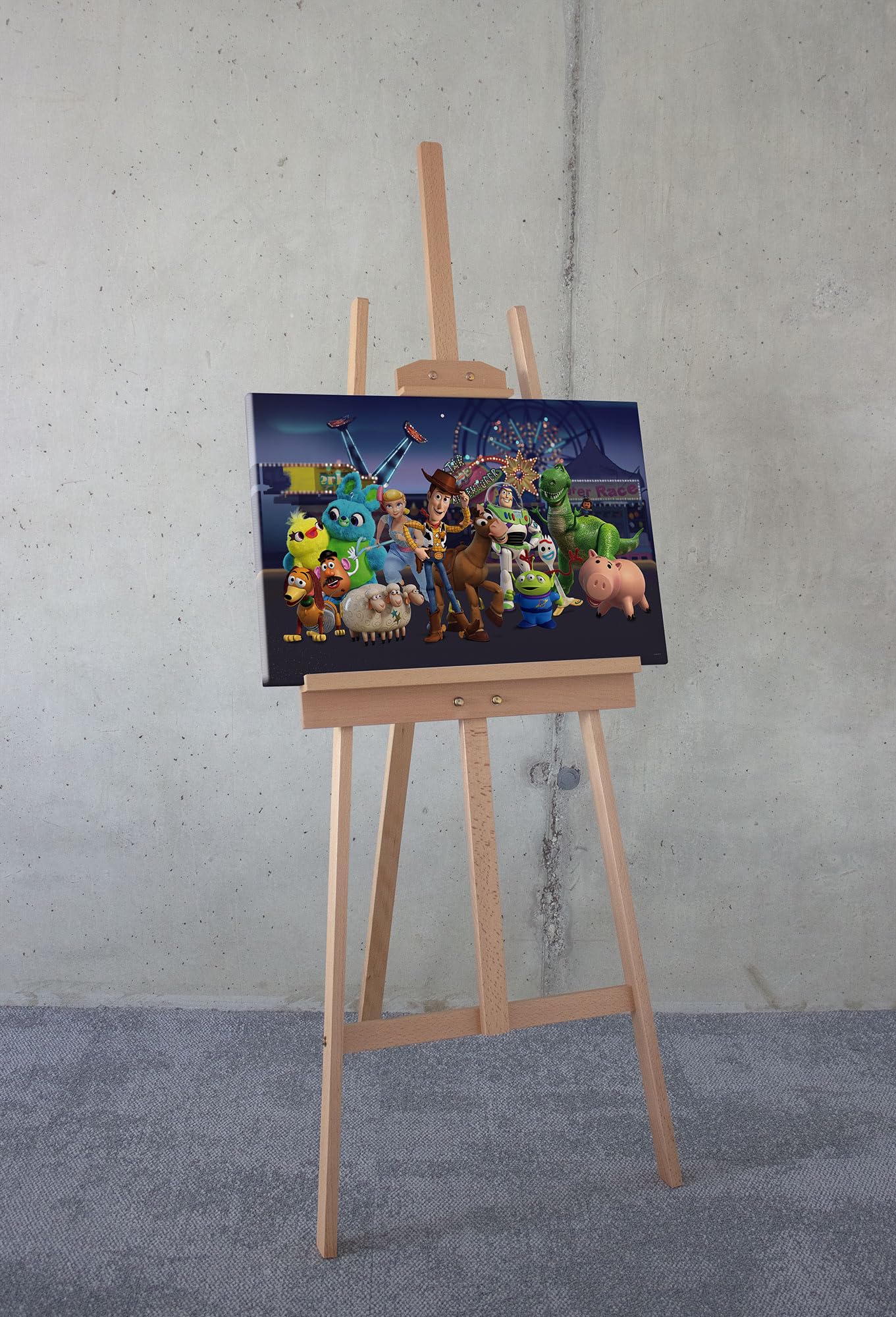 Komar Quadro su tela, per cameretta dei bambini, motivo: Spidey and His Amazing Friends Selfie, dimensioni 60 x 40 cm, Marvel