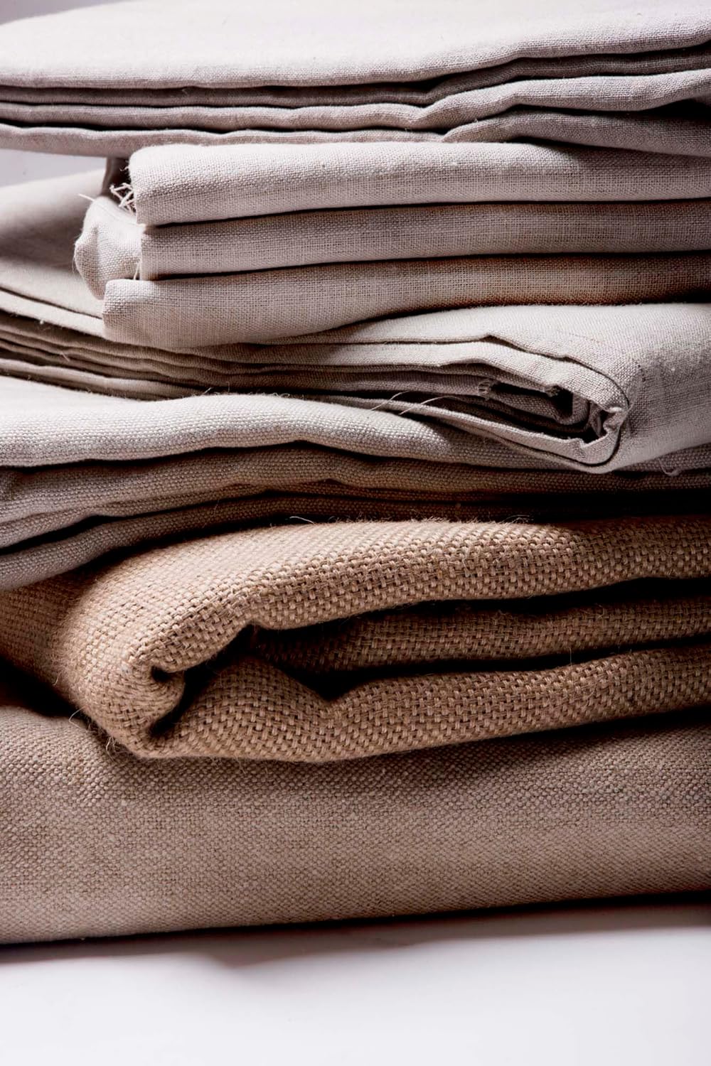 SoHo Urban Artist Professional Unprimed Linen Canvas for Artists, 67" x30 Yard, 14.1 oz Medium Texture, Museum Quality, #38 Un-Stretched Canvas Rolls for Painting, Suitable for Large Works