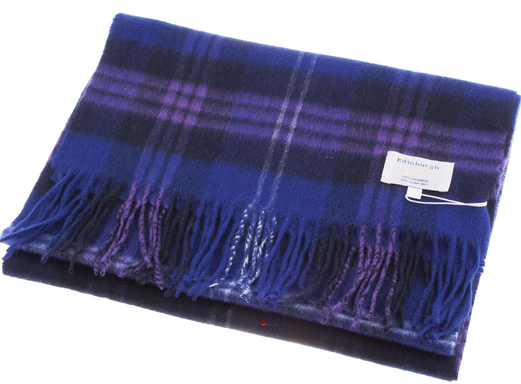 Bufandas de cachemira de Escocia I LUV LTD Herencia amplia de tejido artesanal premium 4