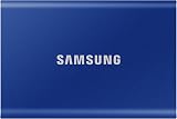 Samsung T7 Portable SSD - 1 TB - USB 3.2 Gen.2 External SSD Indigo Blue (MU-PC1T0H/WW) - 1