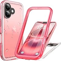 Vista 30 de Cozycase TOP - Funda impermeable para iPhone Air - Militar resistente 360 a prueba de golpes, cuerpo completo con protector de cámara de pantalla