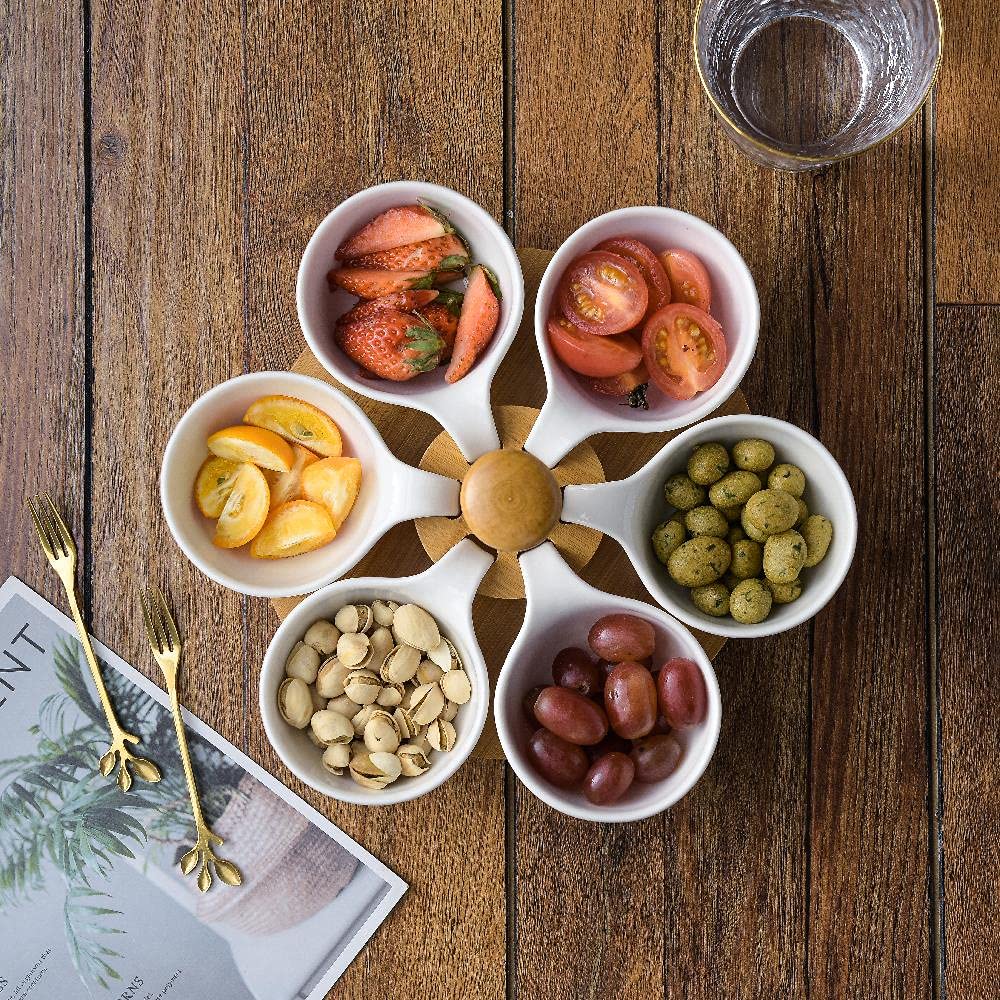 Organizer Girevole MXTIMWAN 2 Livelli - Portaspezie Rotante 360° Per Cucina, Con Clip Per Alimenti - Foto 9