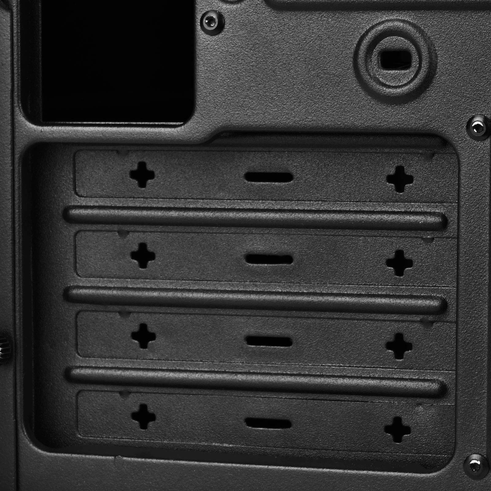 SilverStone SST-FP32B - USB 2.0 / FireWire HD / Audio 3,5”. Panel frontal, negro