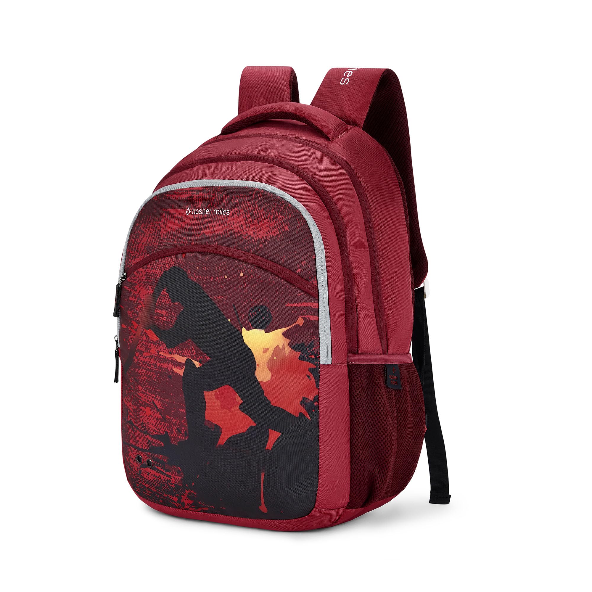 nasher miles Sport 45 L Backpack with 3 Compartment and Rain Cover| Ideal for Casual, College, School Bags for Boys & Girls-picture-19