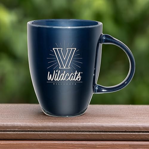 Vista 460 de Rico Industries NCAA - Taza de cerámica con grabado láser, 18 onzas, café y té
