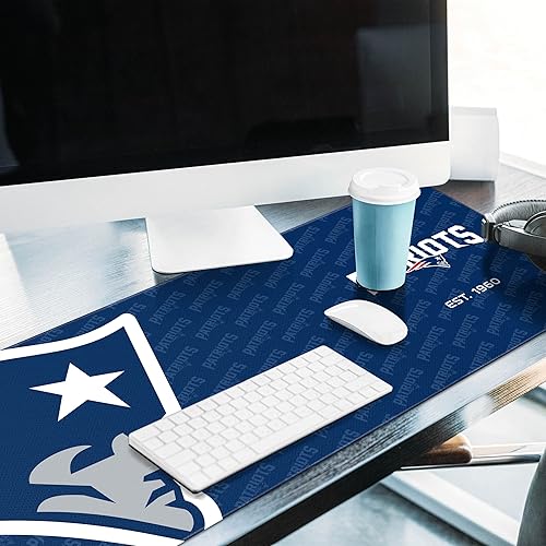 Vista 13 de YouTheFan NFL Logo Series - Almohadilla de escritorio, 31.5 x 12 pulgadas