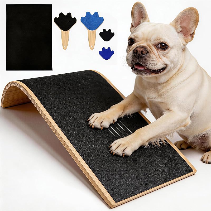 Lixa Curvada para Unhas de Cães ASEWOTOS S-Board com Mini Lixa e Refil de Lixa