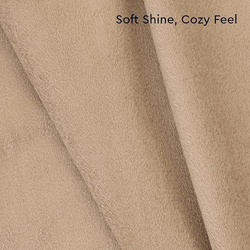 Miniatura 6 de Encasa XO Fundas de almohada de terciopelo de 24 x 24 pulgadas (23.6 x 23.6 in), color rosa, juego de 2 sin rellenos, solo paquete de 2 fundas