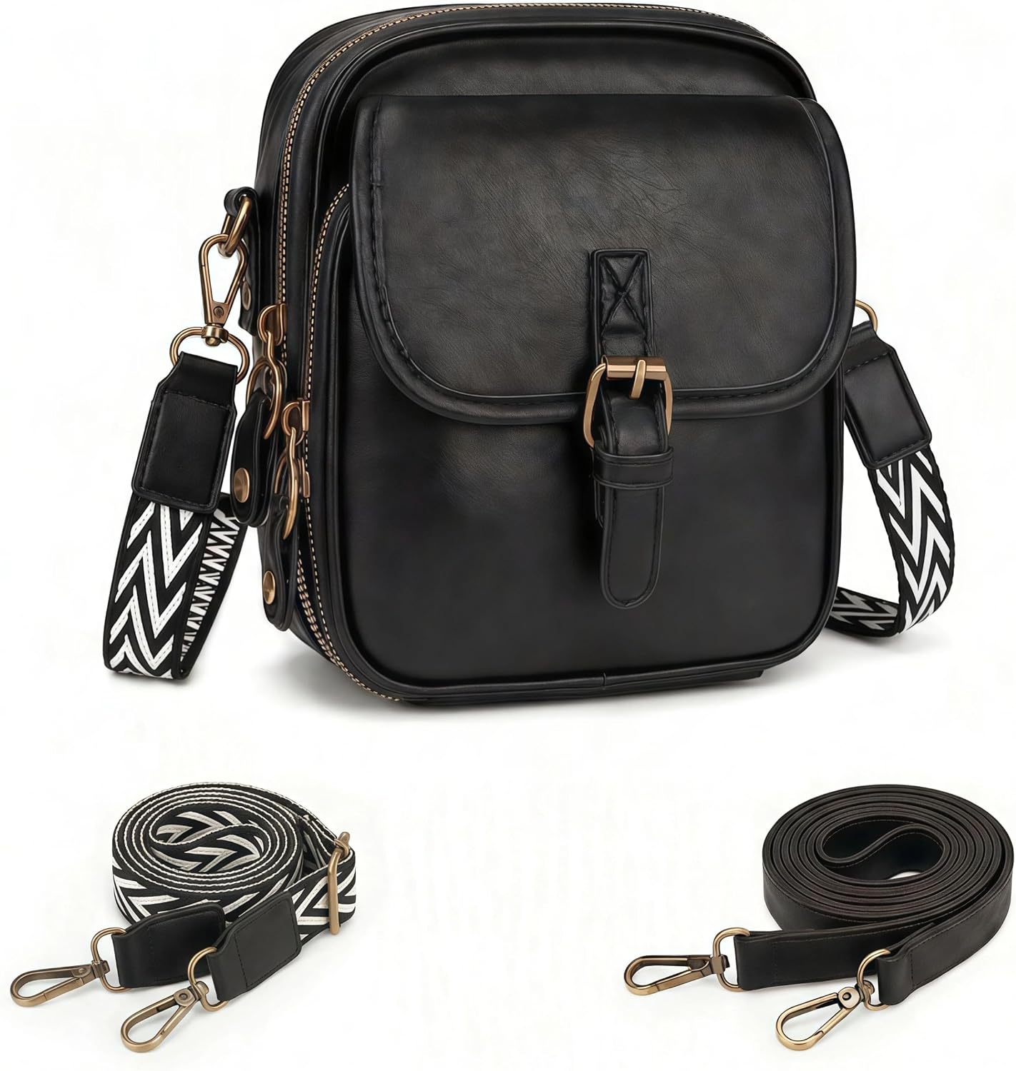 Anti Theft Crossbody Bags for Women, Medium Travel Purse