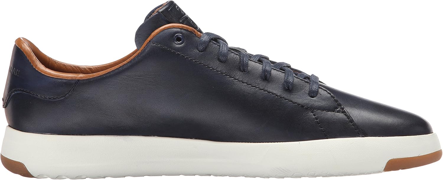Cole Haan Men's Grandpro Tennis Oxford 7 Blazer Blue Hand Stain