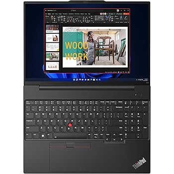 1335U ThinkPad E16 16GB 512GB レノボ Lenovo Amazon.com: Lenovo ThinkPad E16 Business Laptop (16