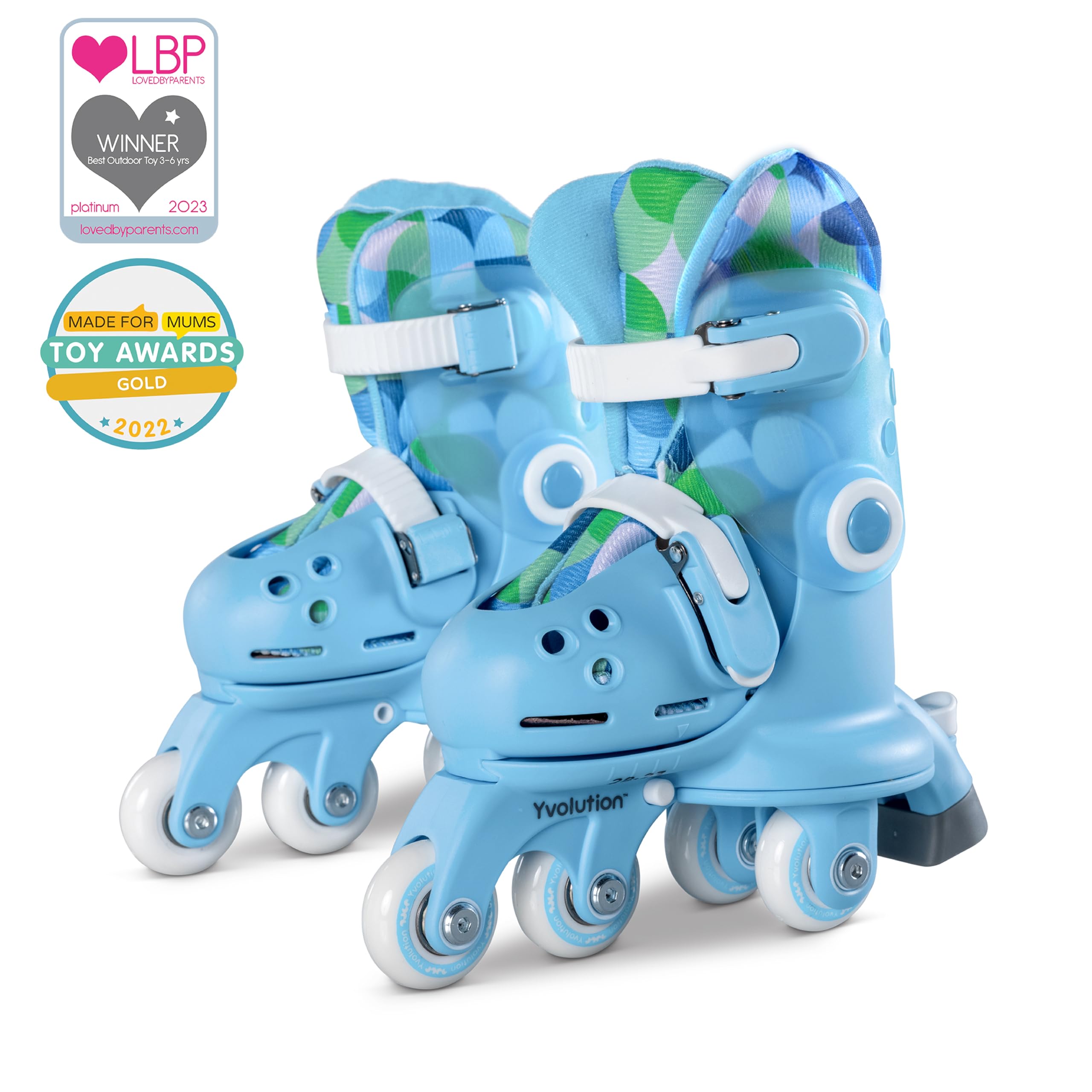 Amazon.co.jp: Yvolution Twista ローラースケート 子供 ローラー