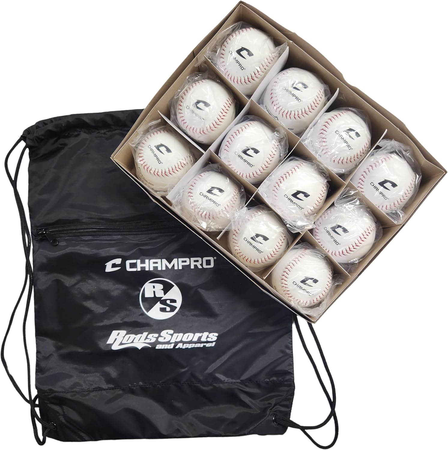 CHAMPRO CBB200D Leather Cover Blemished Baseballs and