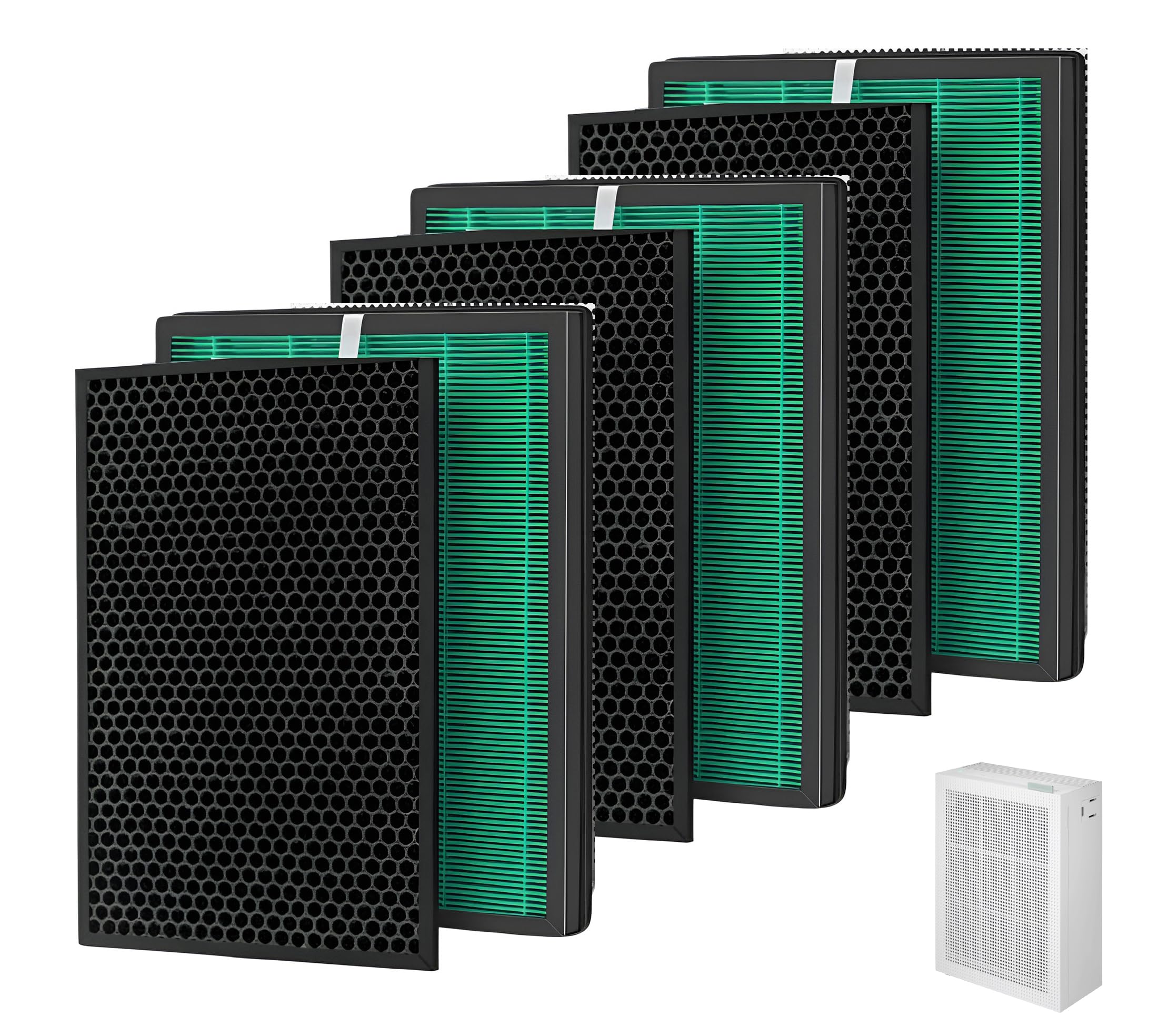 Value Pack Filter New Set (3Pcs) - Premium High Efficiency Replacement Filter Set Compatible With Coway Airmega 150 Air Purifier ||Premium Filter||.-image-23